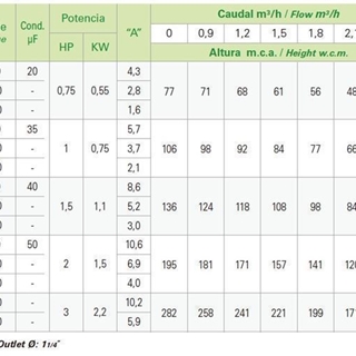 Bomba de pozo Sumergible SP 10-33 - Imagen 2