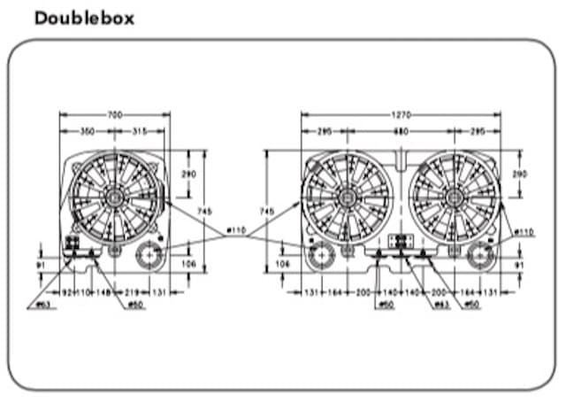 Doublebox 550 litros - Imagen 3